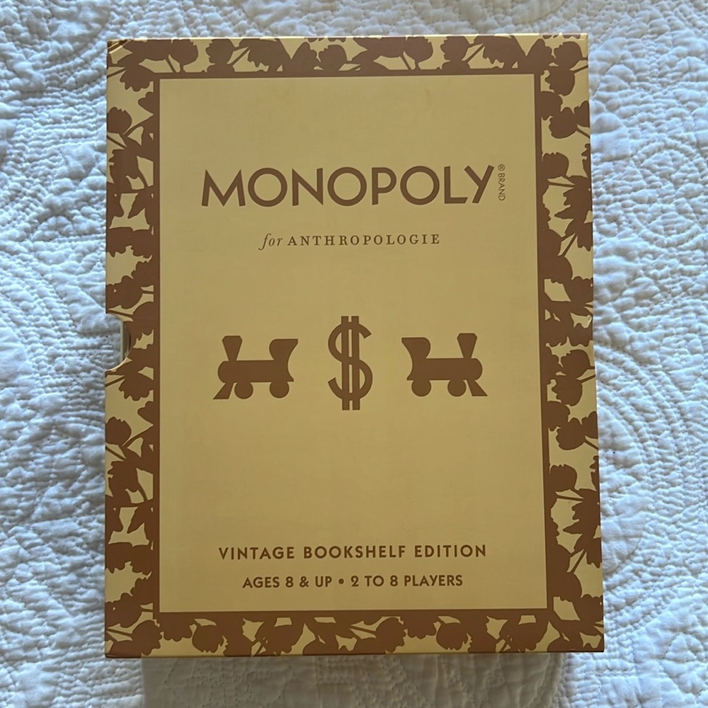 Monopoly for Anthropologie Vintage Bookself Edition